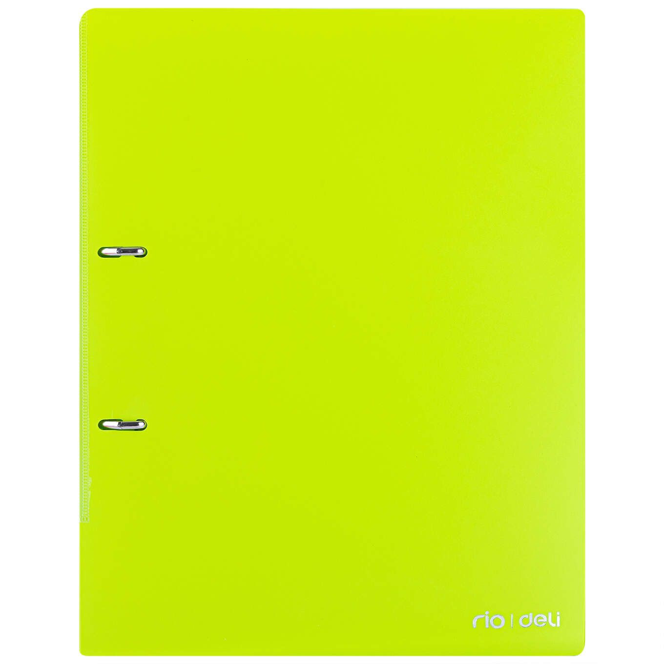 Segregator ringowy Deli seria Rio PP zielony E38130_GREEN WPC